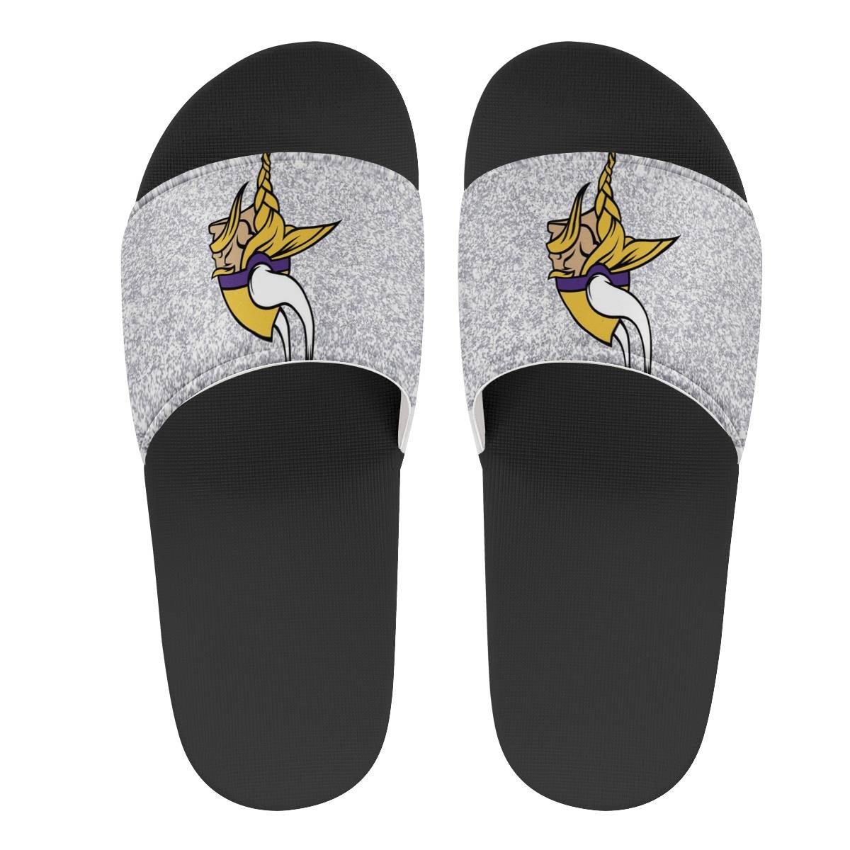 Men's Minnesota Vikings Flip Flops 002